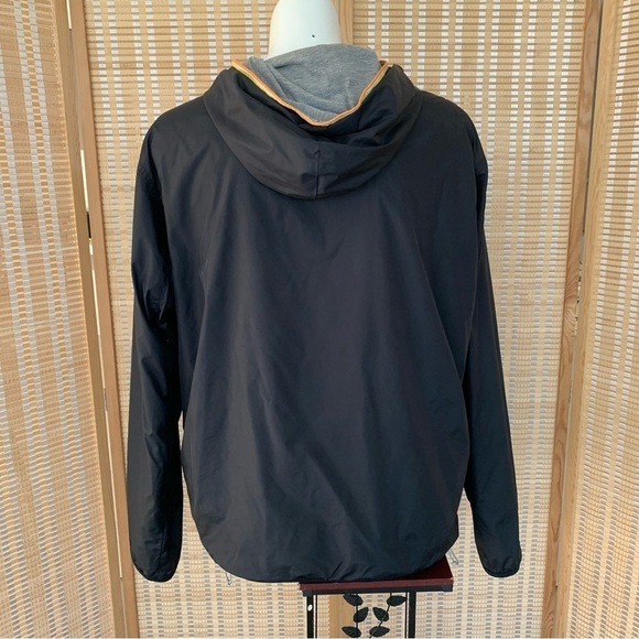 Diesel men’s black hooded windbreaker jacket, size Large - Picture 14 of 16